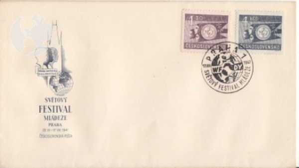FDC 456 / 457 - 4 B - 1947 ●
